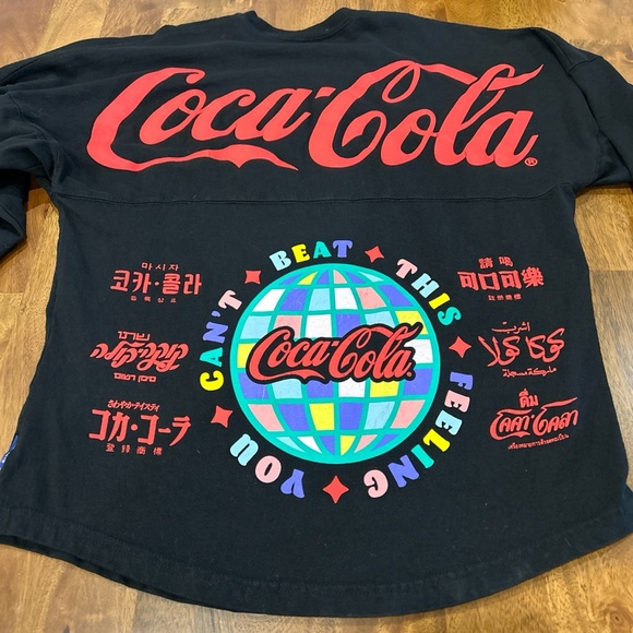Coca Cola Black and Red Sweatshirt - Picture 6 of 6